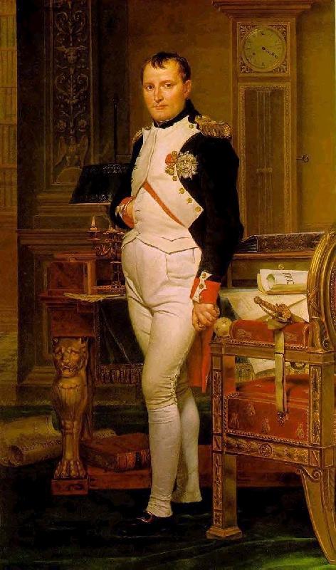 Jacques-Louis David Napoleon in His Study Sweden oil painting art